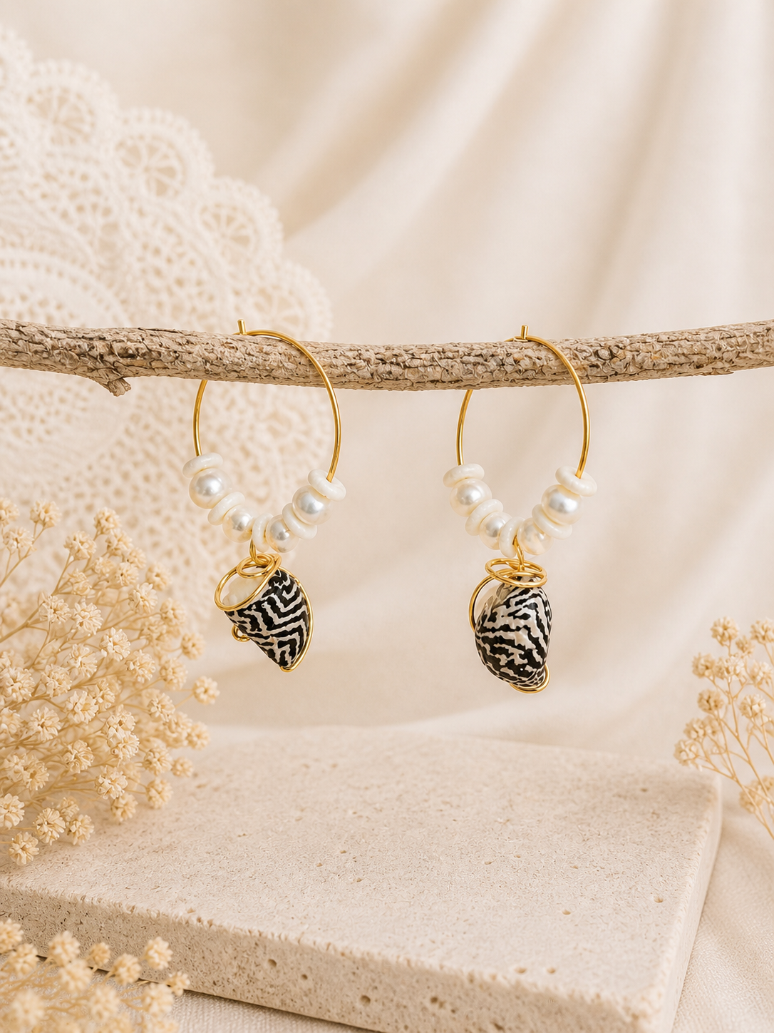 Nerita Tessellata Earrings