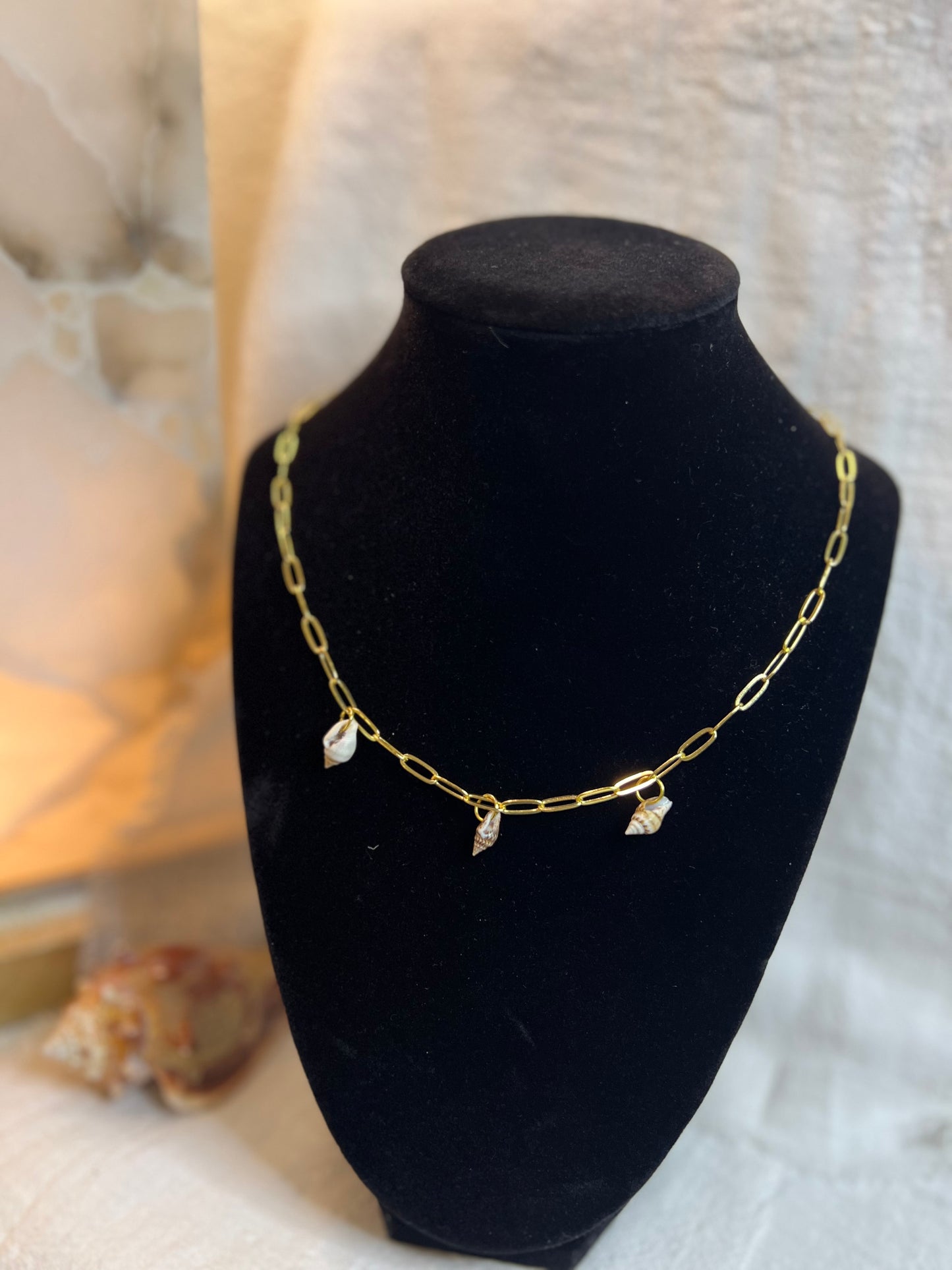 Collar Dorado Bonito