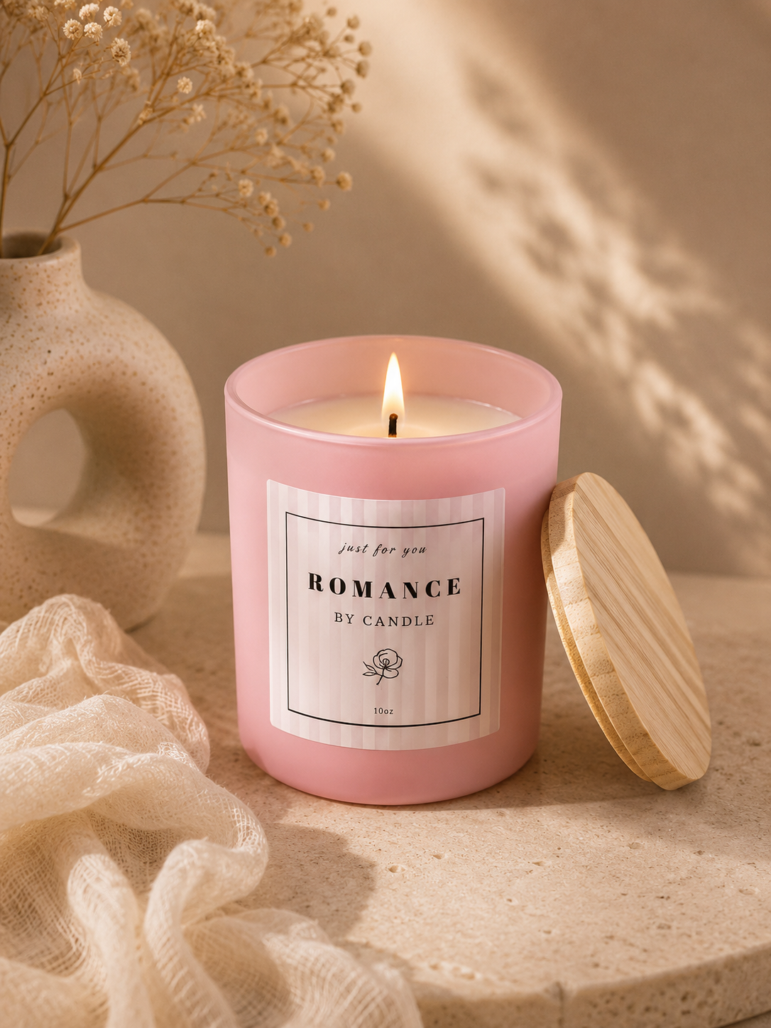 Violet Kiss Candle