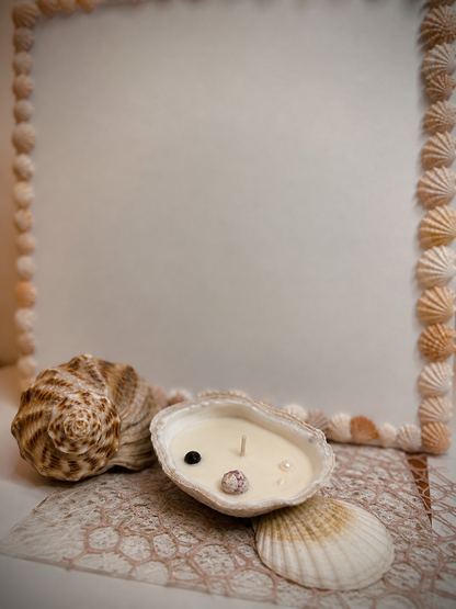 Seashell Candle
