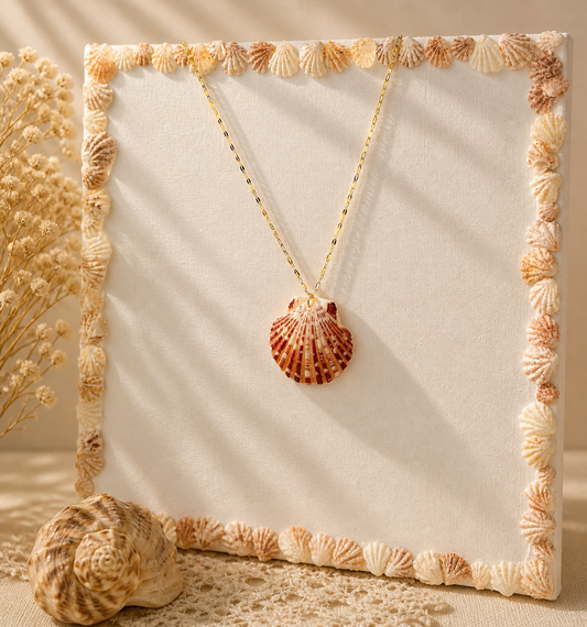 Golden Shell Necklace