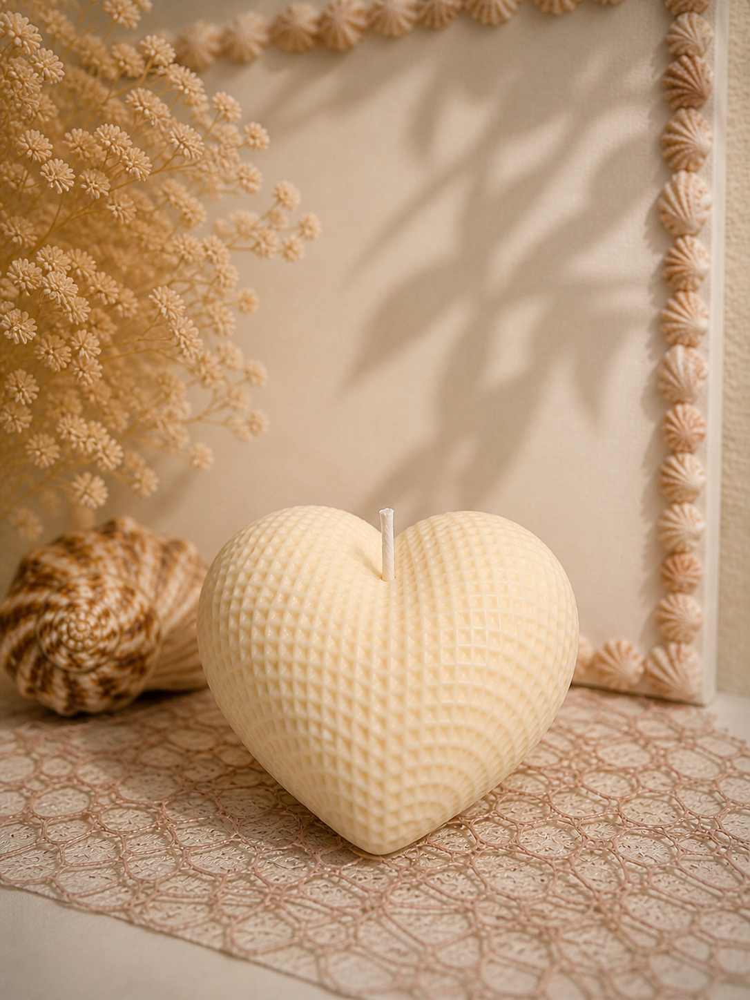Corazones De Luz Candle