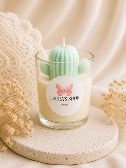 Cactus del Bosque Candle