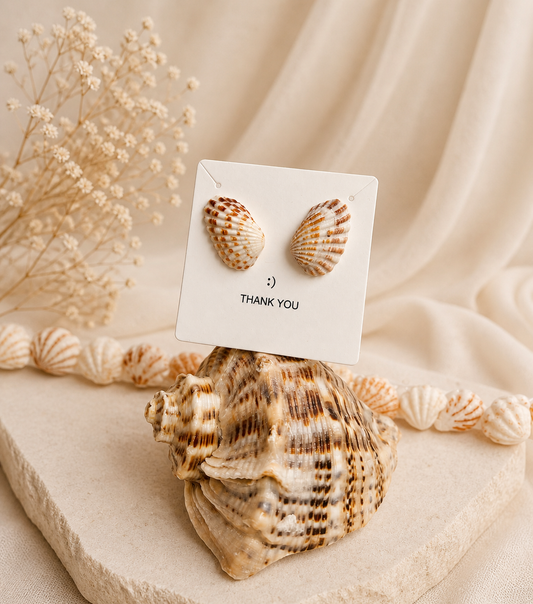 Cardites Floridanus Earrings